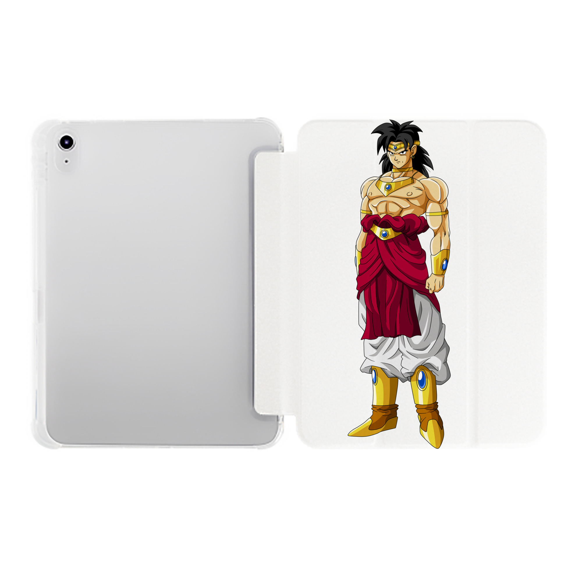 （画像用） ドラゴンボール DRAGON BALL IPad ケース ペン収納付き 三つ折りスタンド PUレザー×シリコン 対応機種9.5/10.5/10.9インチ